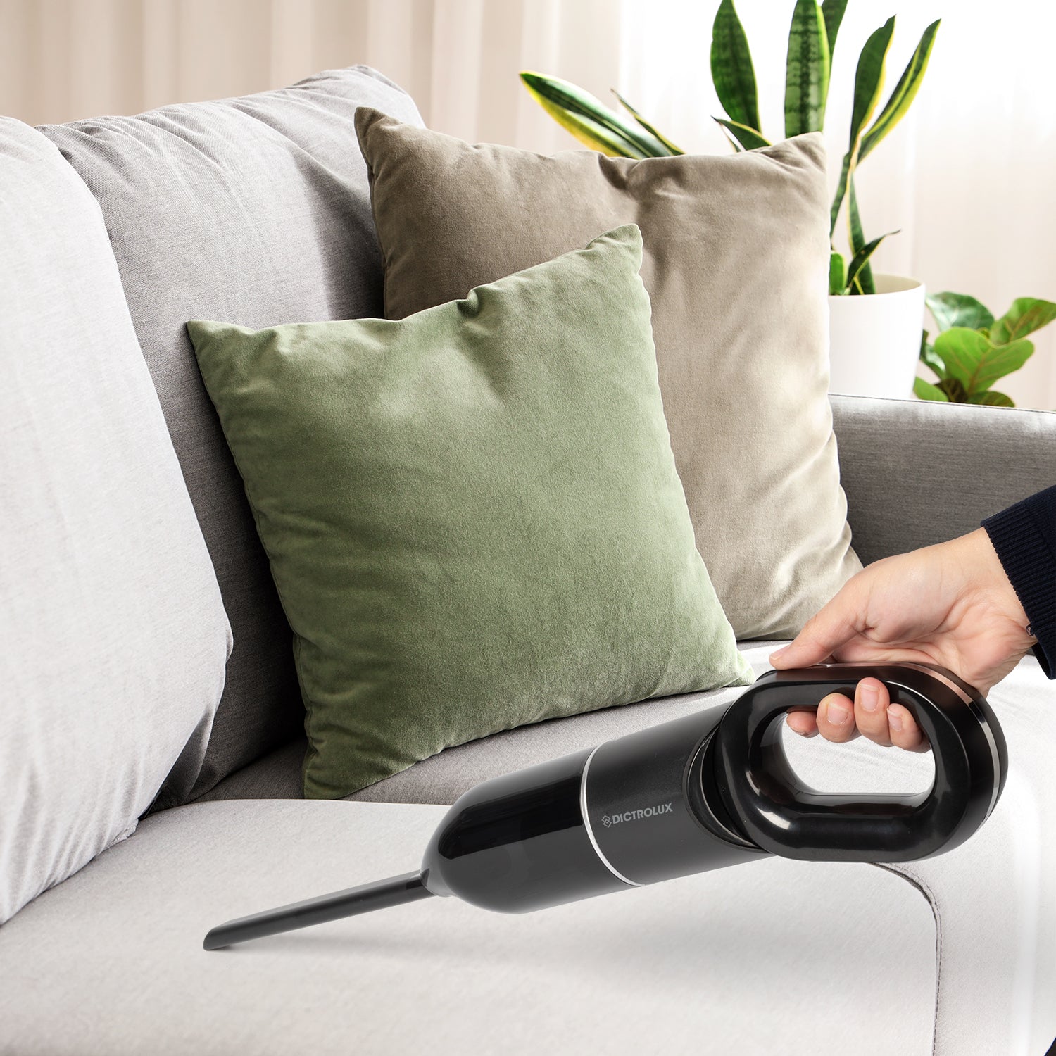 DICTROLUX - Aspirapolvere Portatile Senza Fili 2in1 Rapid Dust Cordless serie 720S 60 Watt